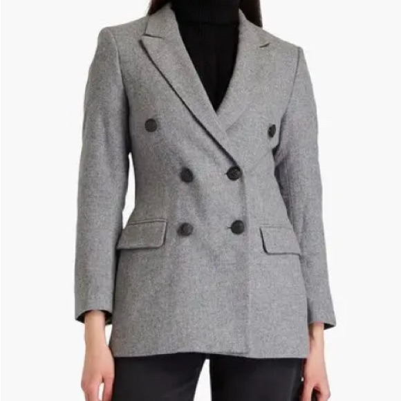 Like New Gorg Rag & Bone Gray Blazer Xs 0